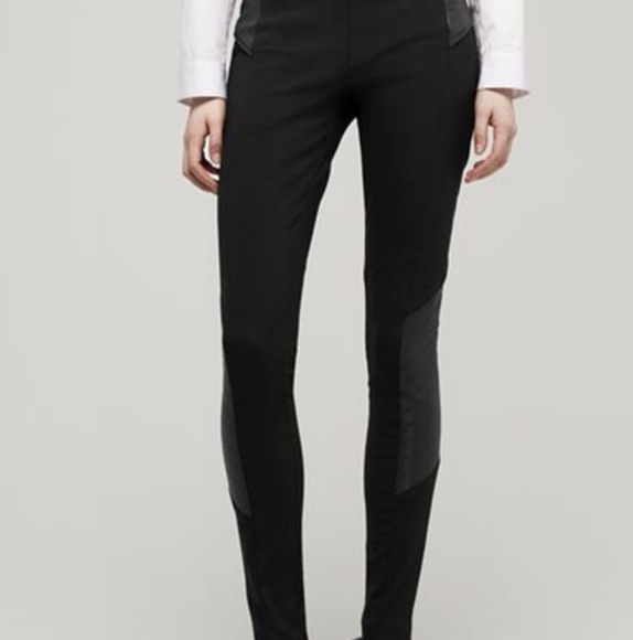 Rag & Bone Black Elettra Leggings - Picture 1 of 3